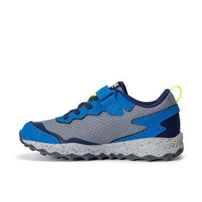 Peregrine KDZ A/C Shield Sneaker - Big Kid Grey/Royal