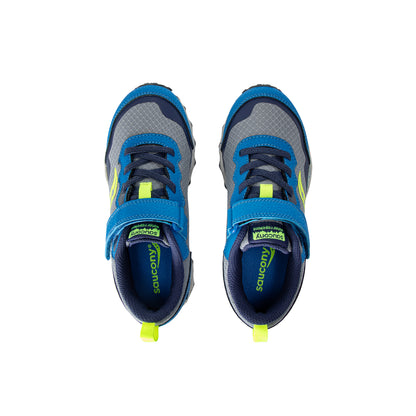 Peregrine KDZ A/C Shield Sneaker - Big Kid Grey/Royal