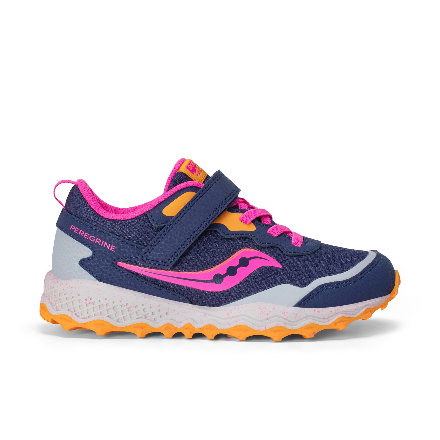 Peregrine KDZ A/C Shield Sneaker - Big Kid Navy/Pink