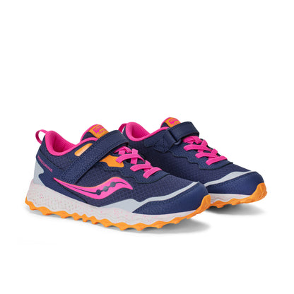 Peregrine KDZ A/C Shield Sneaker - Big Kid Navy/Pink