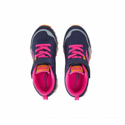 Peregrine KDZ A/C Shield Sneaker - Big Kid Navy/Pink