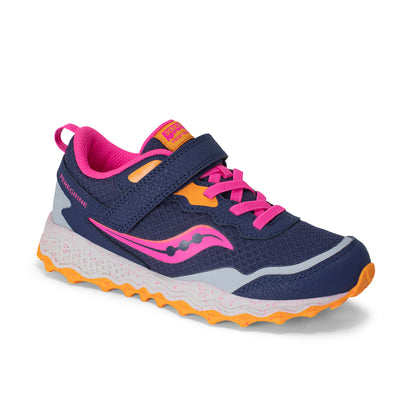 Peregrine KDZ A/C Shield Sneaker - Big Kid Navy/Pink