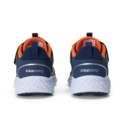 Wind 3.0 A/C Sneaker - Big Kid Navy/Orange