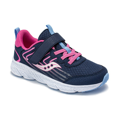 Wind 3.0 A/C Sneaker - Big Kid Navy/Pink
