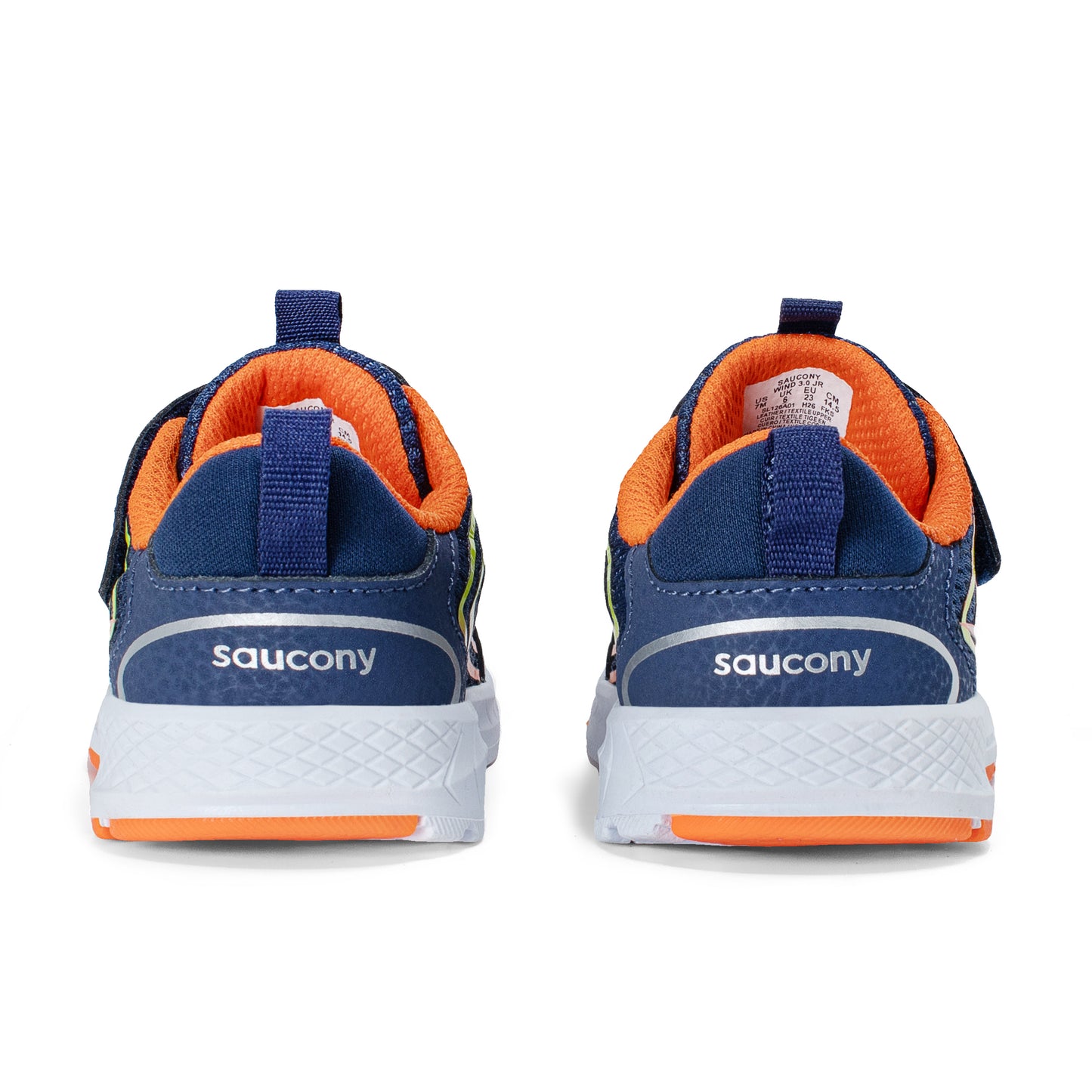 Wind 3.0 Jr. Sneaker - Little Kid Navy/Orange