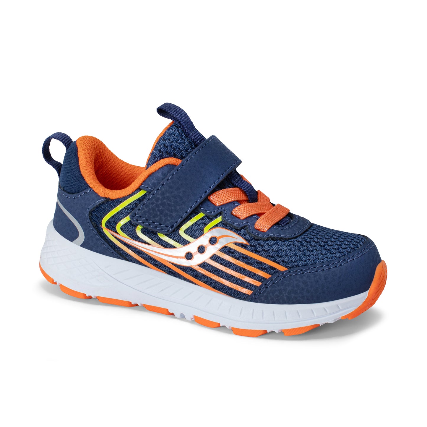Wind 3.0 Jr. Sneaker - Little Kid Navy/Orange
