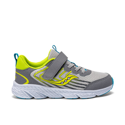 Wind 3.0 A/C Sneaker - Big Kid Grey/Green
