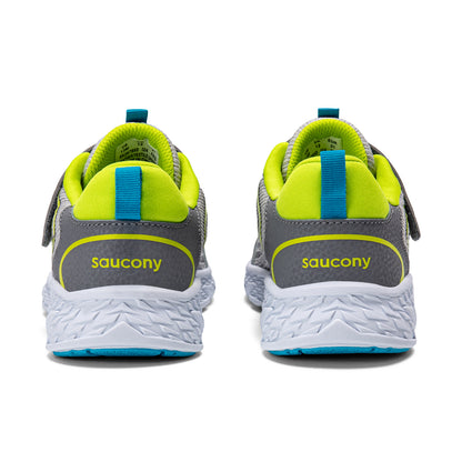 Wind 3.0 A/C Sneaker - Big Kid Grey/Green