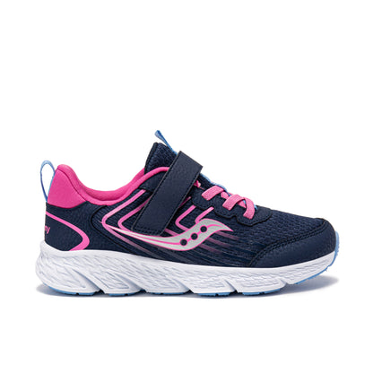 Wind 3.0 A/C Sneaker - Big Kid Navy/Pink