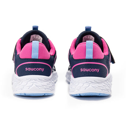 Wind 3.0 A/C Sneaker - Big Kid Navy/Pink