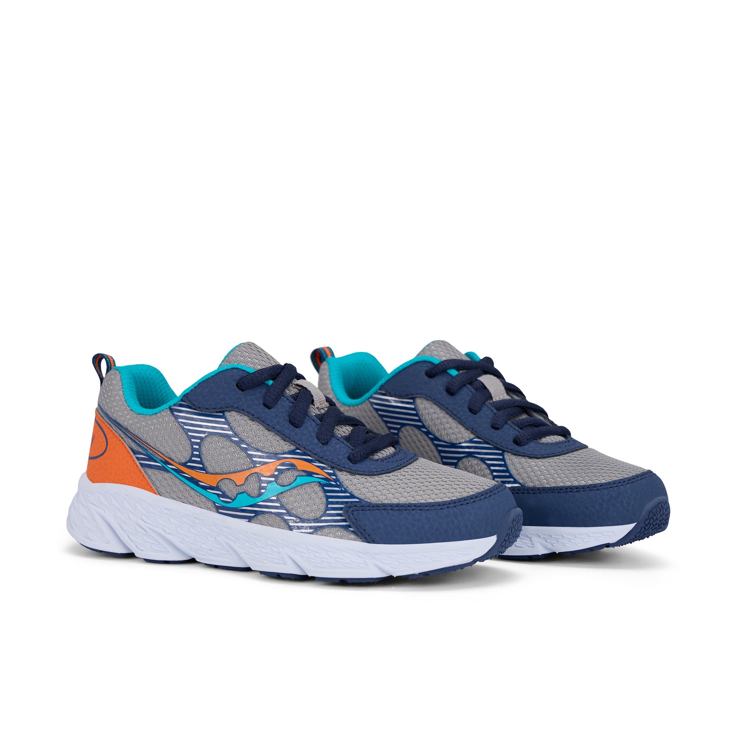 Wind XT Sneaker - Big Kid Grey Navy