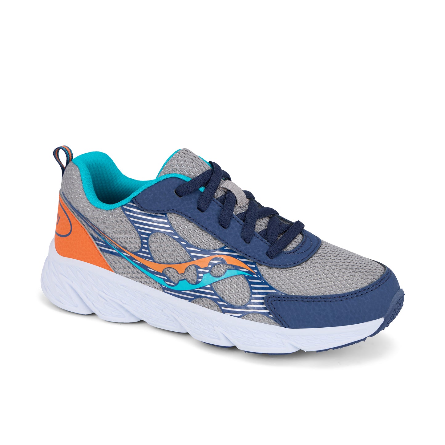 Wind XT Sneaker - Big Kid Grey Navy