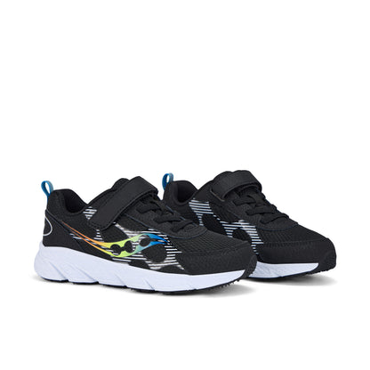 Wind XT AC Sneaker - Big Kid Black Multi