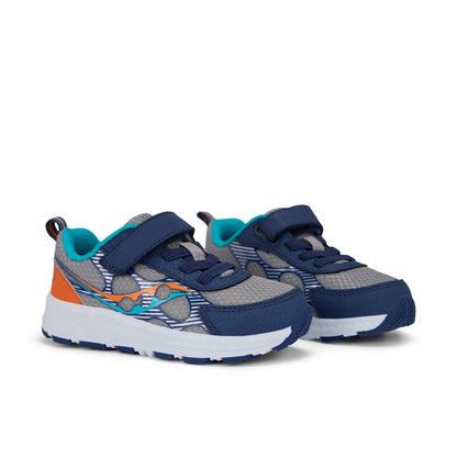 Wind Xt Jr Sneaker - Little Kid Grey Navy