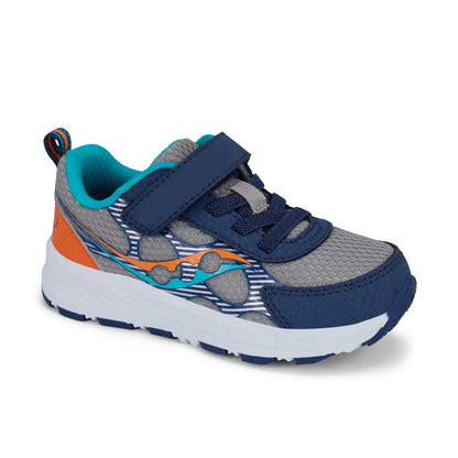 Wind Xt Jr Sneaker - Little Kid Grey Navy