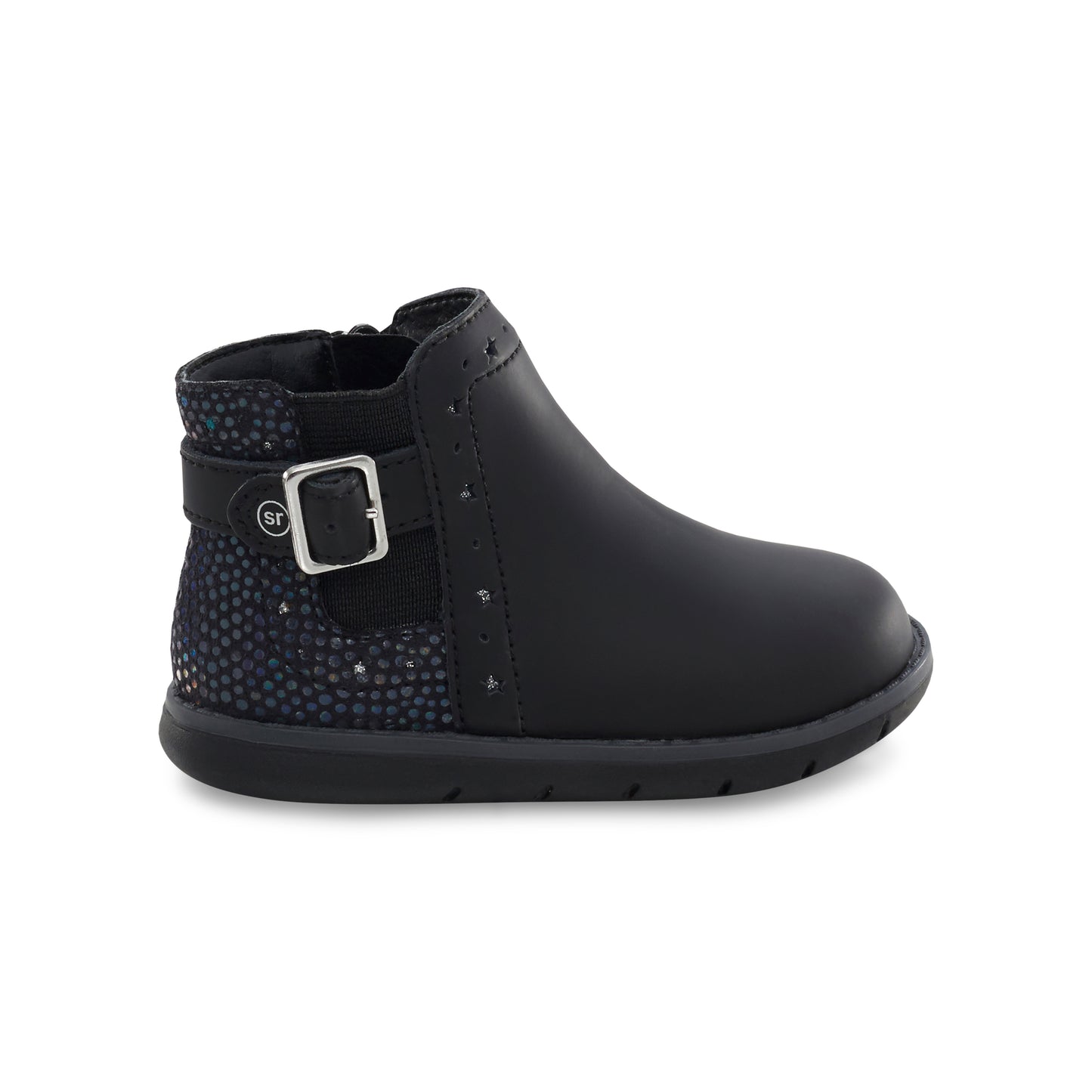 srtech-agnes-boot-littlekid-black-shimmer__Black Shimmer_1
