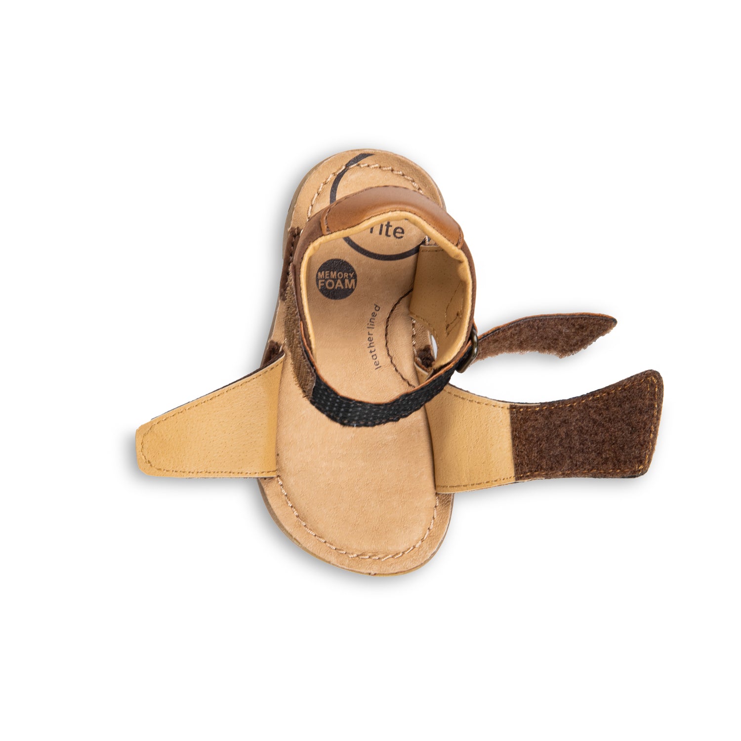 Kids memory foam sandals 2025