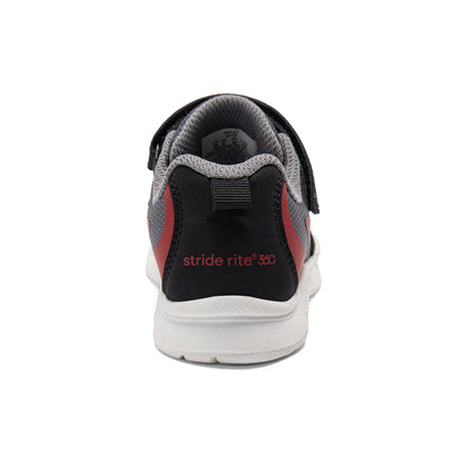 Ridley Sneaker - Little Kid Black/Red