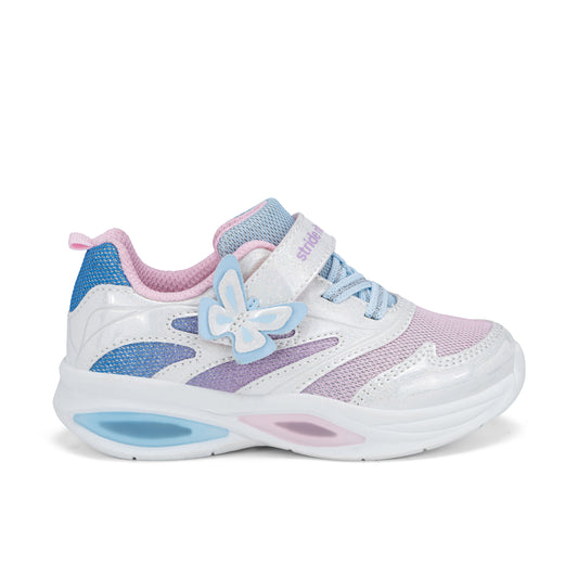 Aurora Lighted Sneaker - Little Kid White Multi