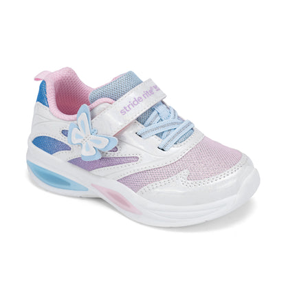 Aurora Lighted Sneaker - Little Kid White Multi