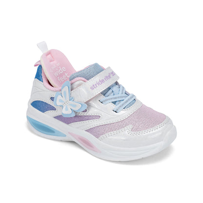 Aurora Lighted Sneaker - Little Kid White Multi