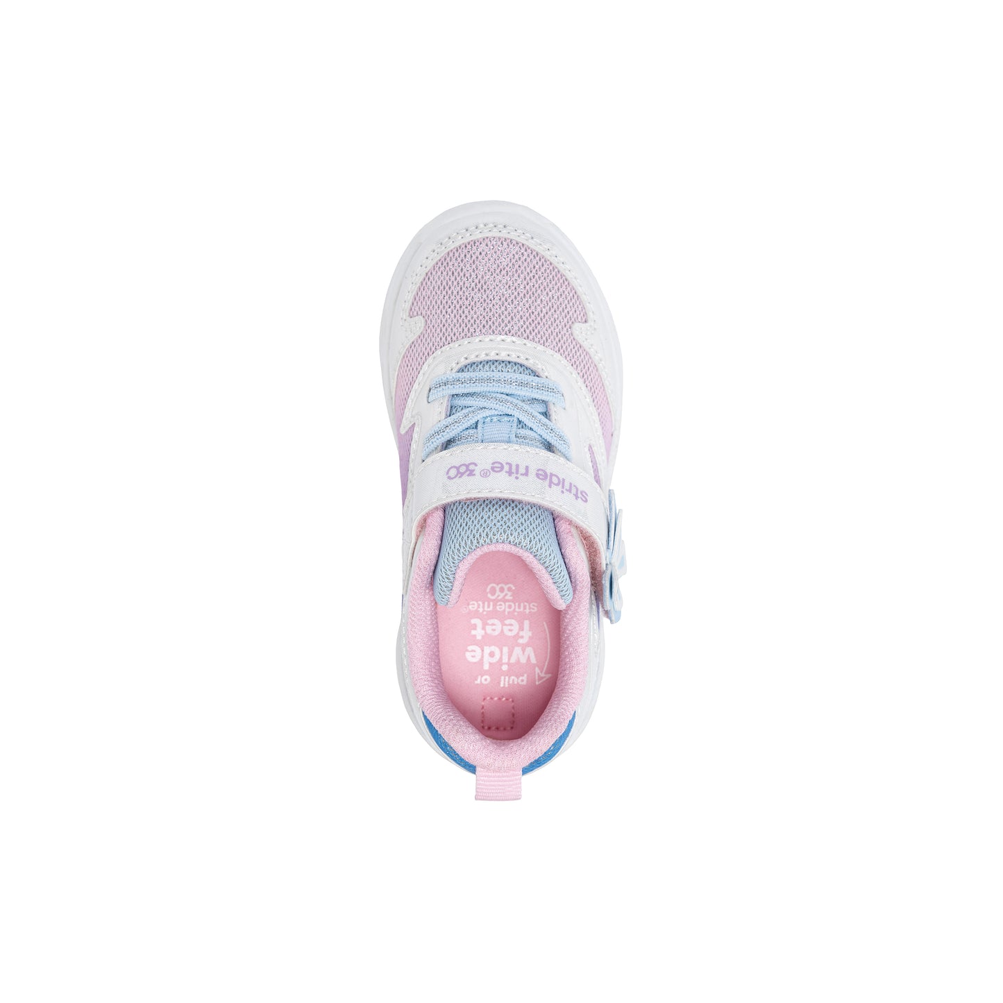 Aurora Lighted Sneaker - Little Kid White Multi