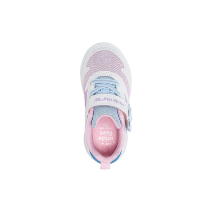 Aurora Lighted Sneaker - Big Kid White Multi