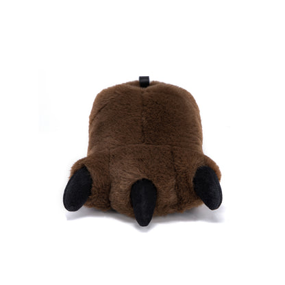 Bear Claw Slipper - Big Kids Brown