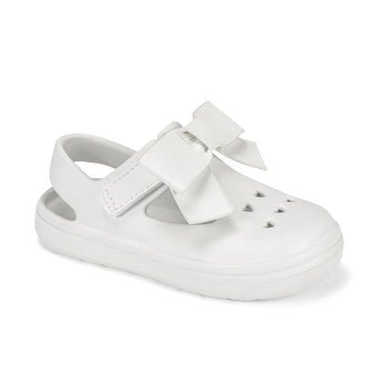 Kamila Sandal - Big Kid White