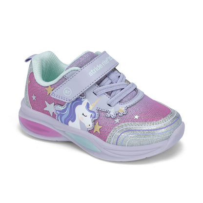 Luna Lighted Sneaker - Big Kid Lavendar