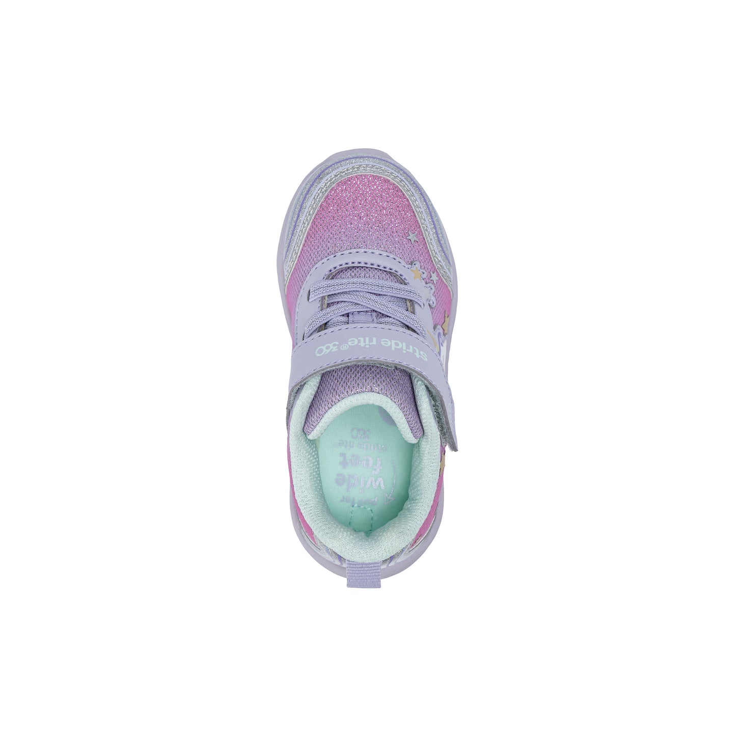 Luna Lighted Sneaker - Big Kid Lavendar