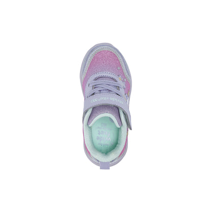Luna Lighted Sneaker - Little Kid Lavendar