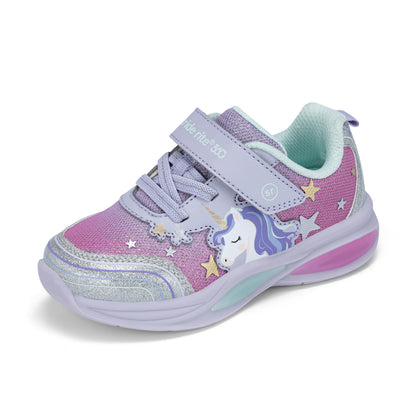 Luna Lighted Sneaker - Big Kid Lavendar