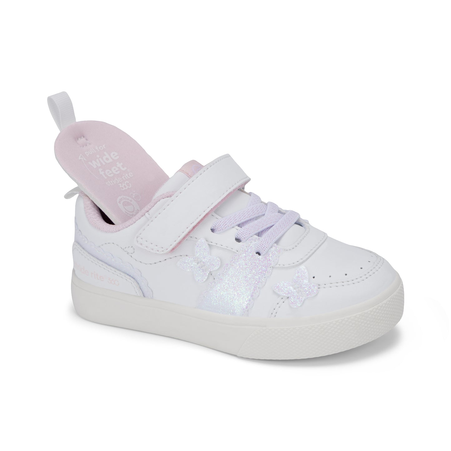 Natalia Sneaker - Big Kid White