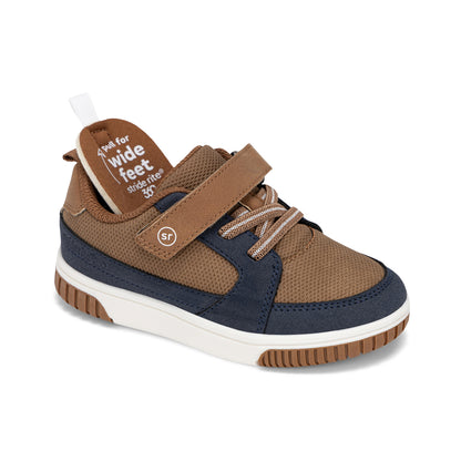 Taylor Sneaker - Little Kid Tan/Navy