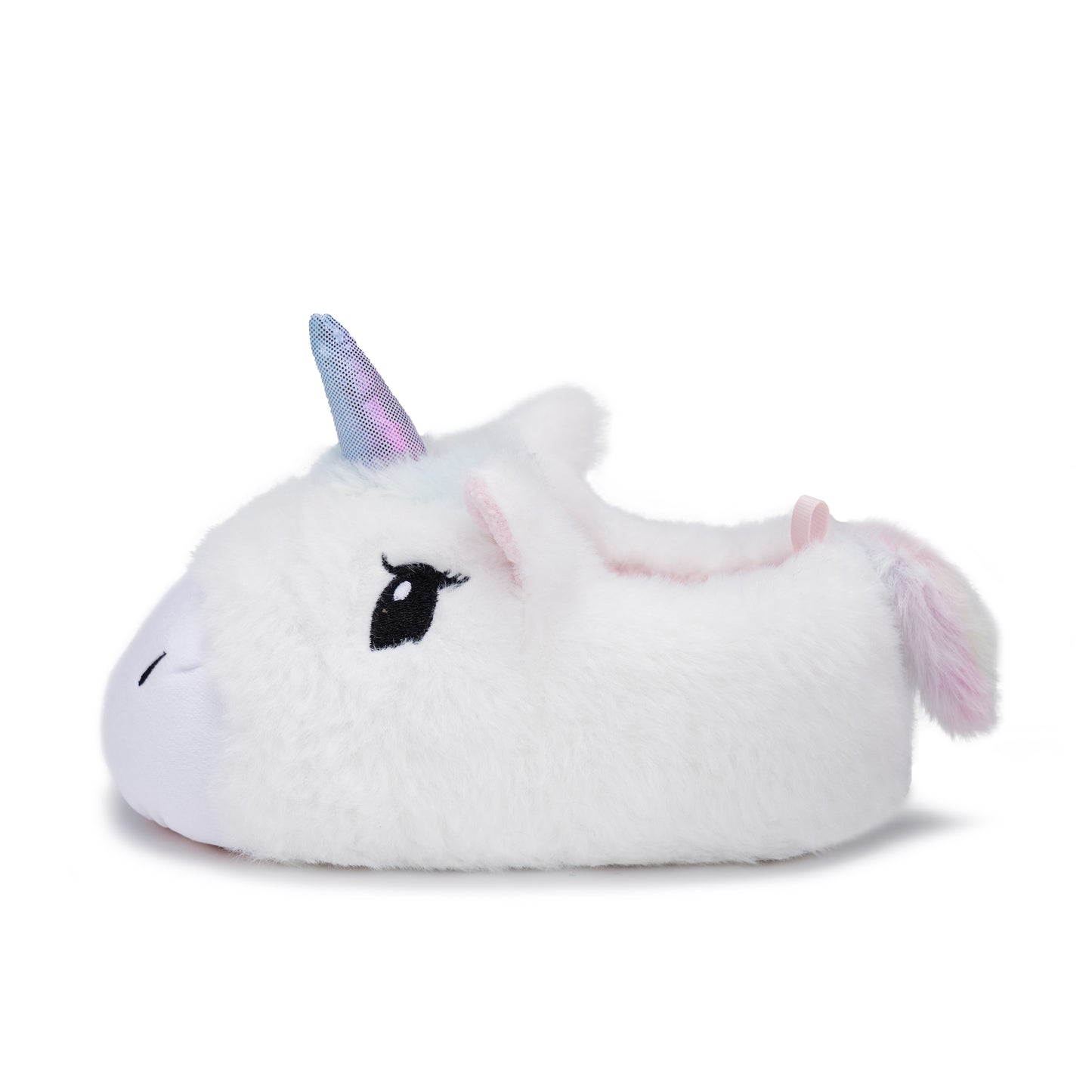 Unicorn Slipper - Big Kids White