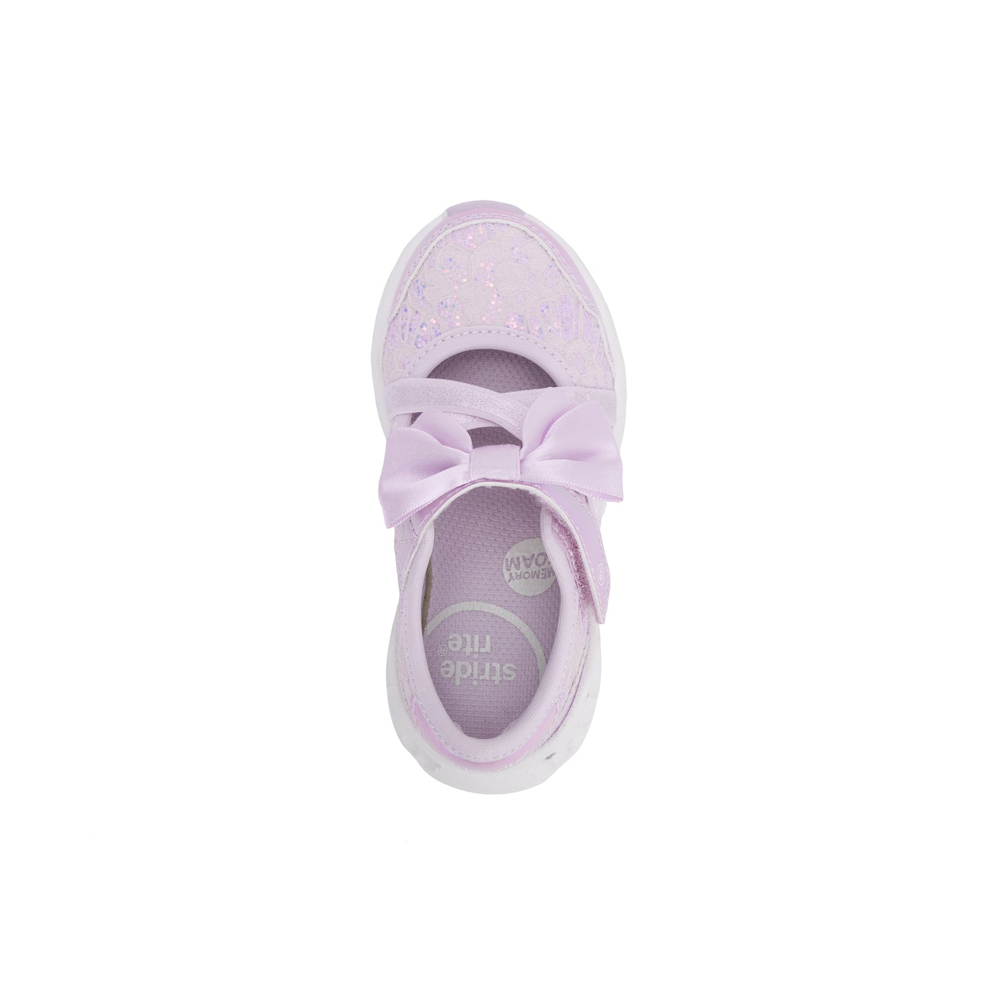 Lighted Flora Sneaker - Big Kid Lavender