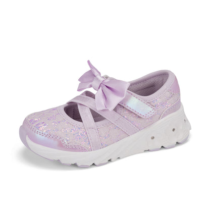 Lighted Flora Sneaker - Big Kid Lavender