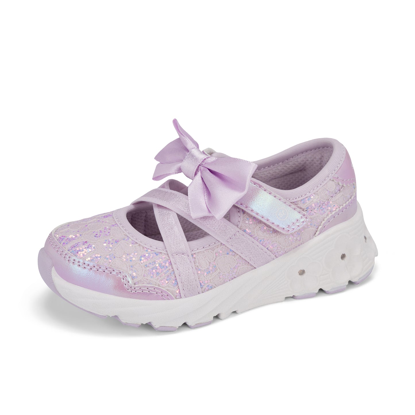 Lighted Flora Sneaker - Big Kid Lavender