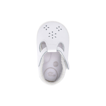 Ella Prewalker Sneaker - Little Kid White