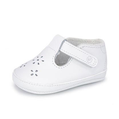 Ella Prewalker Sneaker - Little Kid White