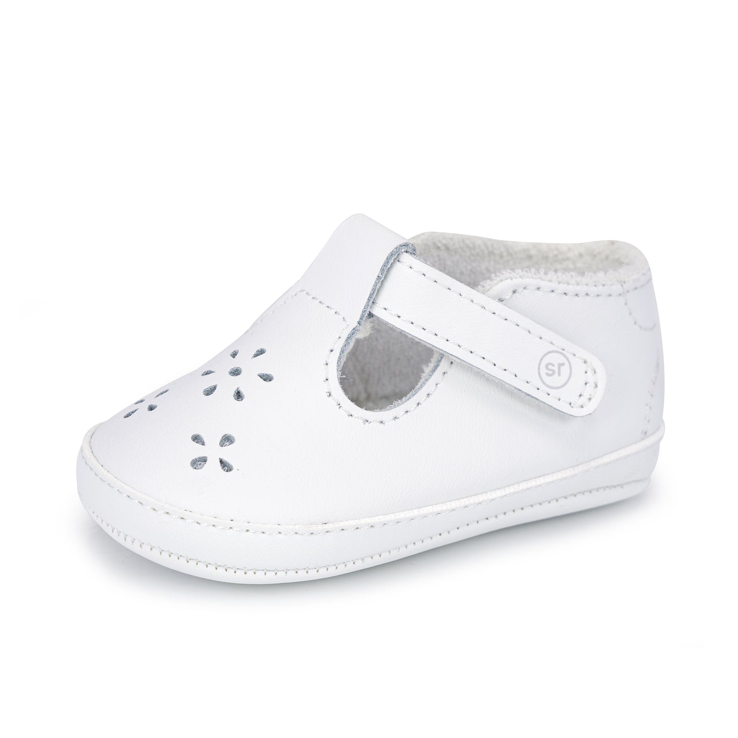 Ella Prewalker Sneaker - Little Kid White