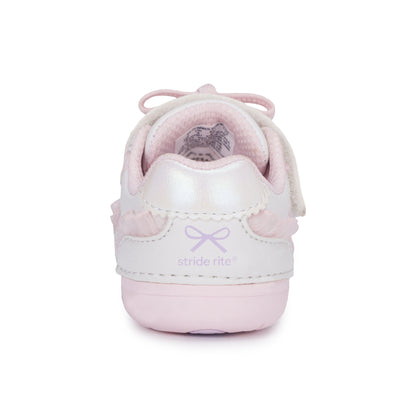 Glimmer Bow Mini Sneaker - Little Kid White/Pink