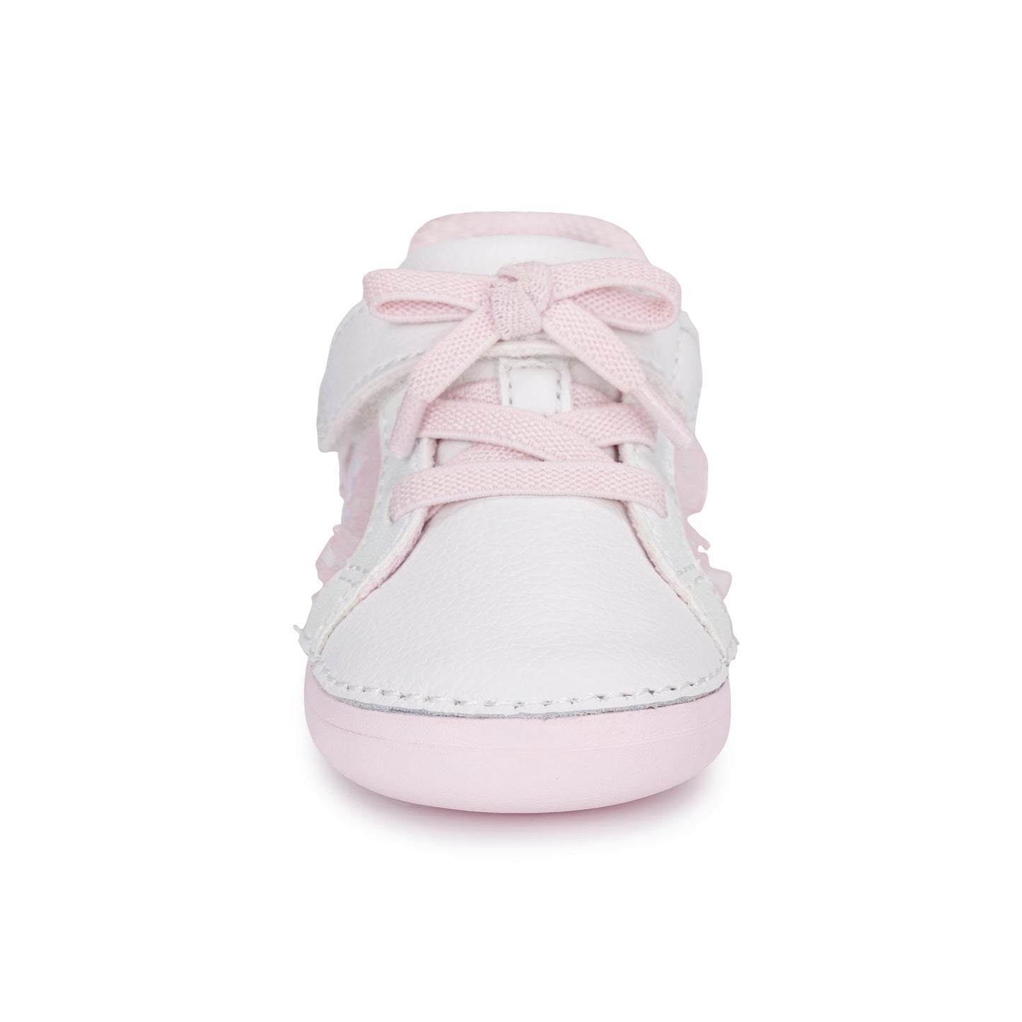 Glimmer Bow Mini Sneaker - Little Kid White/Pink