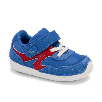 London Run Mini Sneaker - Little Kid Blue Red