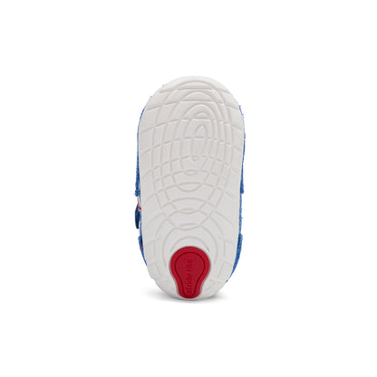 London Run Mini Sneaker - Little Kid Blue Red