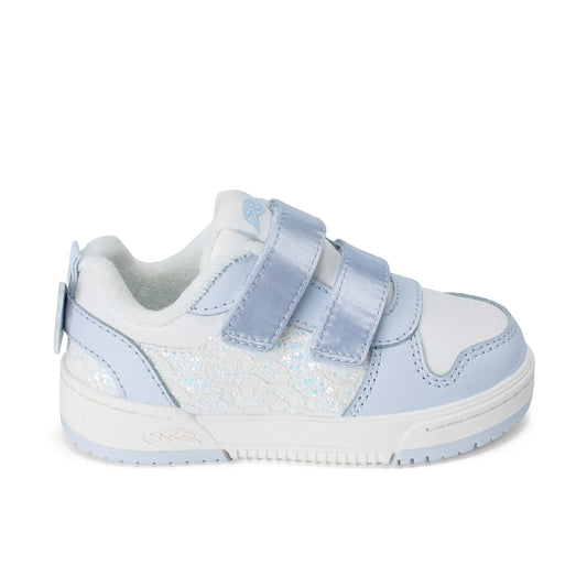 Denver Sneaker - Little Kid Blue Satin