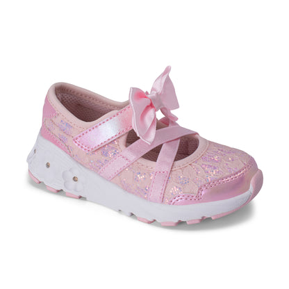 Lighted Flora Sneaker - Little Kid Blush