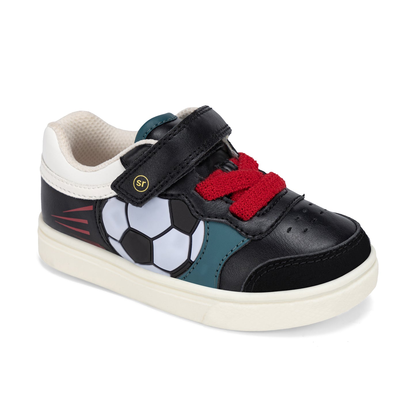 Lighted Goal Sneaker - Little Kid Black Multi