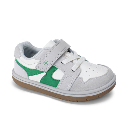 London Sneaker - Big Kid White/Green